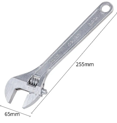 DELI EDL010A Adjustable Spanner 10&quot;