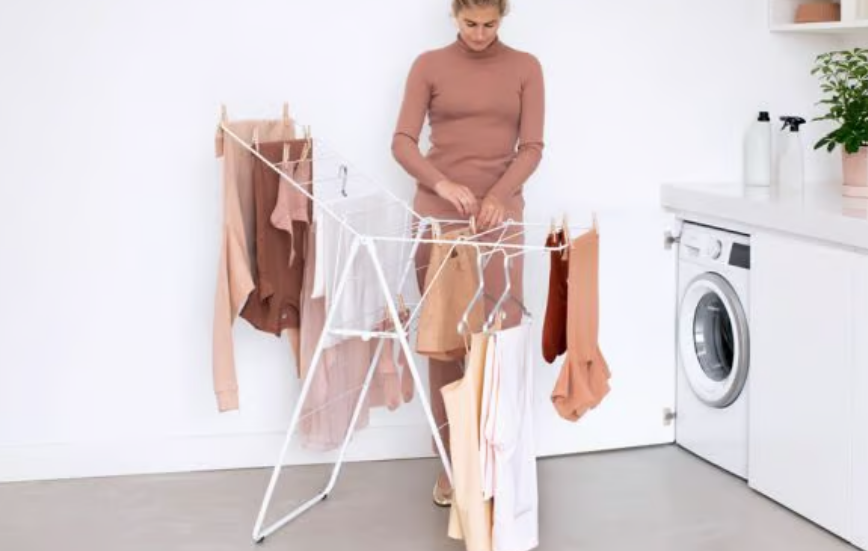 Brabantia HangOn Drying Rack Compact - 15m Drying Space (Folds Flat)