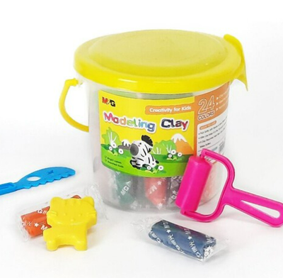 M&amp;G Modelling Clay 24 Colours in a Jar