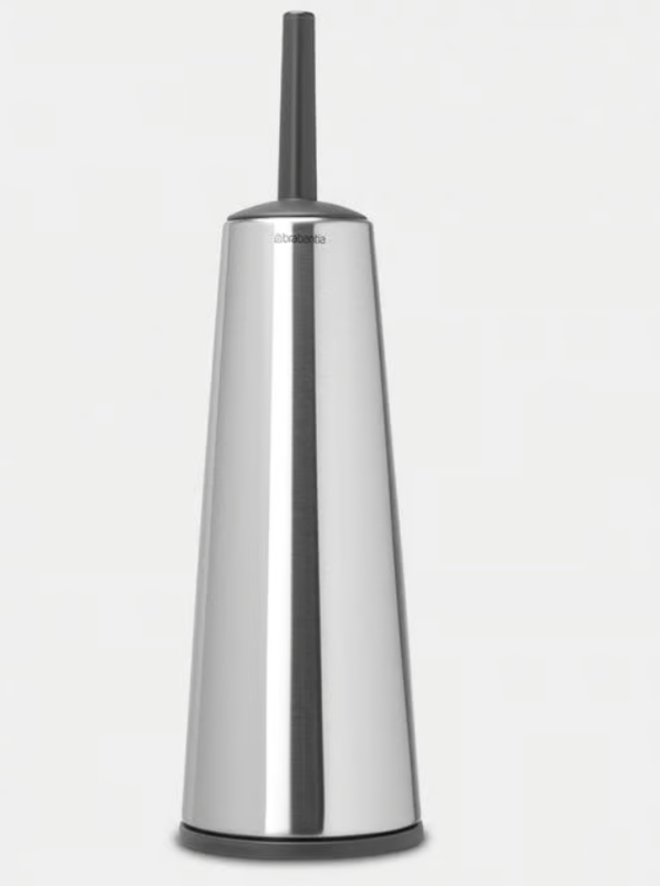 Brabantia ReNew Toilet Brush &amp; Holder (Brilliant Steel) - Modern &amp; Hygienic