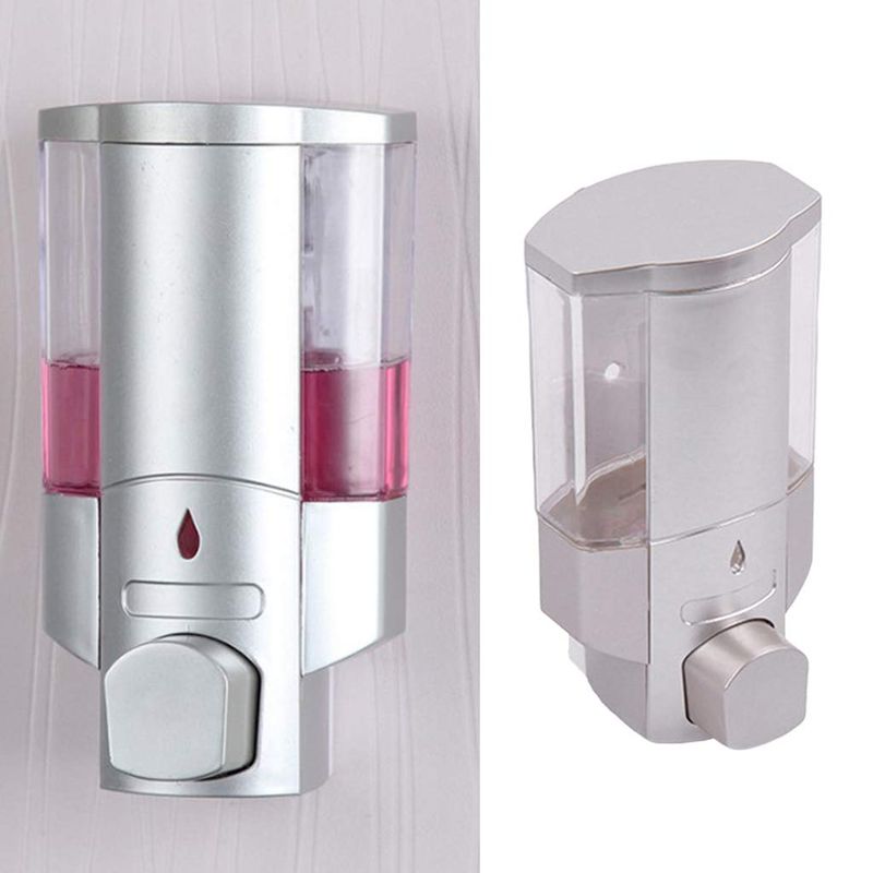 Manual Soap Dispenser 300ml, 17.5X9.5X8.5cm With Wallmounting MJ9010/MJ9012
