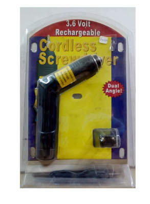 YX-0503: Rechargeable Screwdriver for Effortless Driving (3.6V)