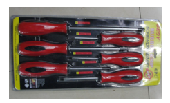 6-Piece Screwdriver Set (Rubber Grip) - 0189