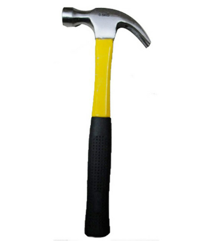 HAMMER WITH RUBBER HANDLE 500G (174g)