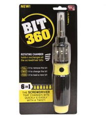 KL-7031 BIT 360 Screwdriver - 6-in-1 with Changeable Magnetic Bits