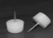 EBCO PP15 Black Plinth Pins (500 Pack) - Furniture Base Installation