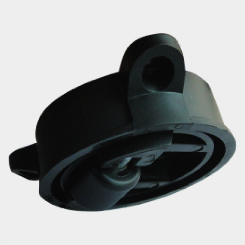 EBCO PC28 Black Nylon Castor Cups (Set of 4) - Low Profile &amp; Easy Installation