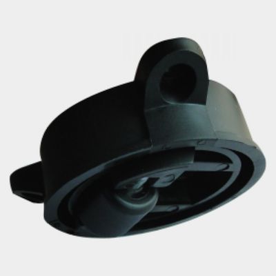 EBCO PC28 Black Nylon Castor Cups (Set of 4) - Low Profile &amp; Easy Installation