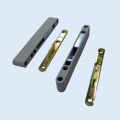 EBCO CHC1 Cabinet Hanger Set Concealed (Mocha Colour) - Concealed Fitting for cabinets to Hang on Wall - Requires Routing - Minimum Side Panel Thickness 18mm - Load Capacity - 300 Kg - Set of 2 pcs