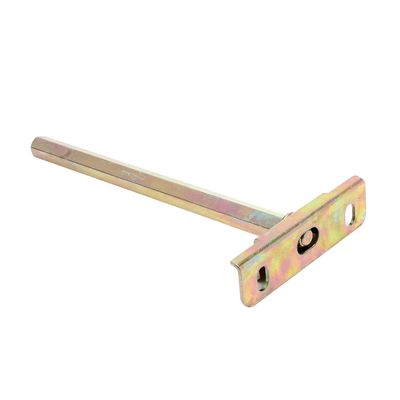 EBCO WSRA-200 Adjustable Wall Shelf Rod (150mm) - Zinc Yellow