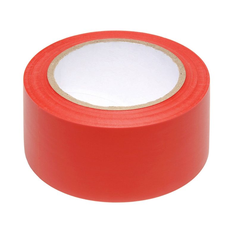 High Residue Security Tape - 50mm x 20m Red (SECTAPE 1)