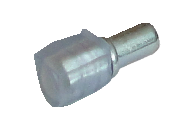 EBCO PSS1 Pin Shelf Support (Glass) - Zinc Plated White, Pack Of 250