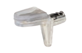 EBCO GSS3 Glass Shelf Support (Nickel Plated) - 100 Pack