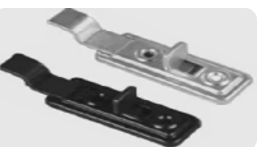 EBCO LC-56 Cranked Cupboard Latch (Zinc White, 56mm) - 25 Pack - Secure &amp; Smooth Latch for Cabinets &amp; Cupboards