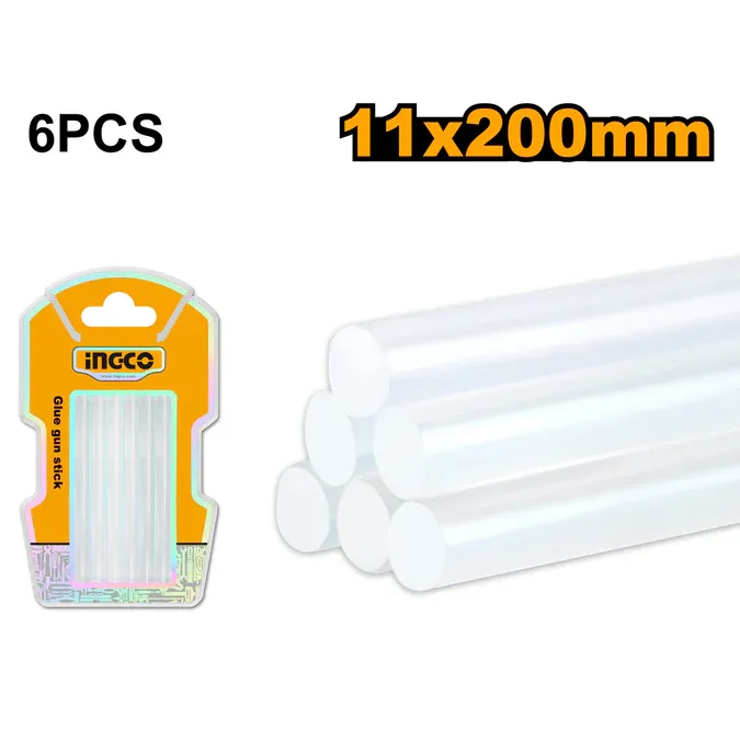 AKTGS2061 6 Pcs Glue Gun Stick 11.2mm x 200mm