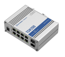 Teltonika TSW200 Industrial PoE+ Ethernet Switch