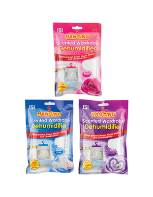 151 Duzzit Wardrobe Dehumidifier with Bottle Bag Scented