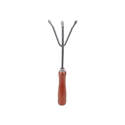 Garden Hand Rake Wood Handle