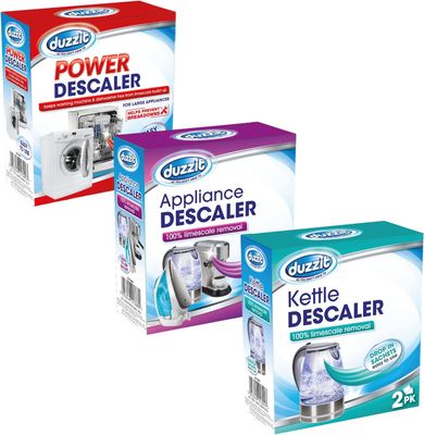 Duzzit Descaler  Kettle Descaler, for Washing Machine &amp; Dishwasher,  Appliance Descaler for Coffee Machines &amp; small appliances