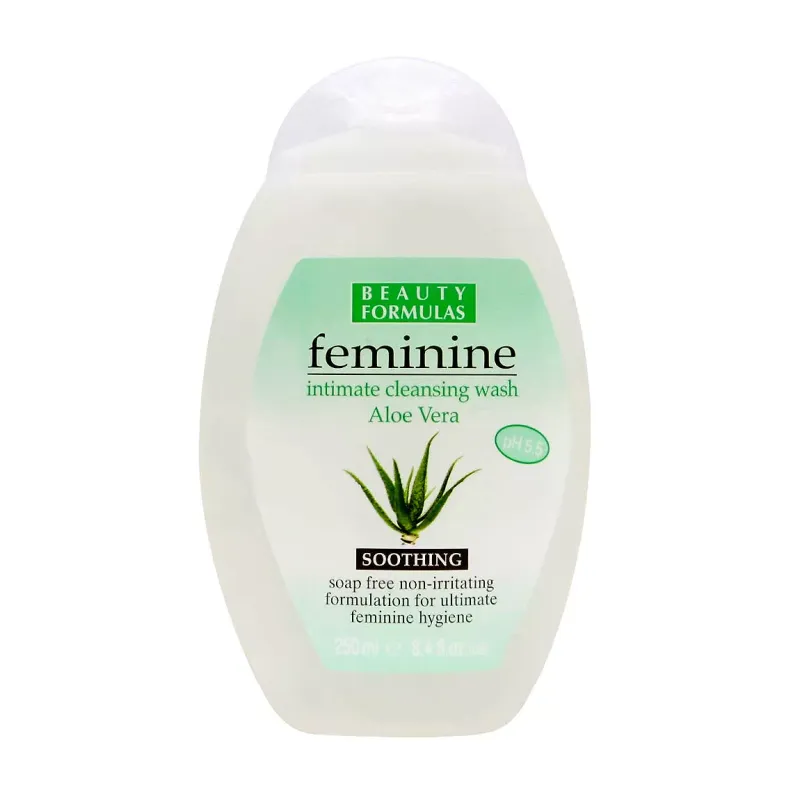 ​BEAUTY FORMULAS Feminine Intimate Cleansing Wash Aloe Vera