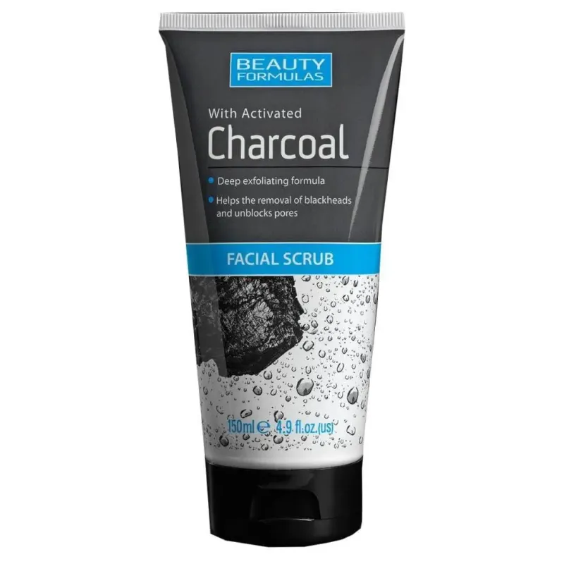 Beauty Formula Charcoal Facial Scrub 150Ml
