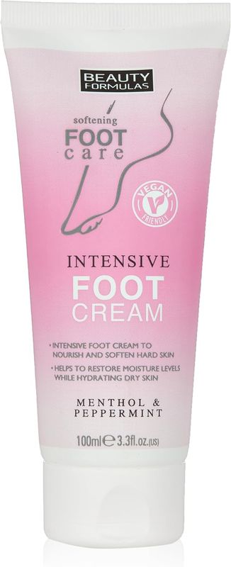 Beauty Formulas Intense Foot Cream 100ML:07047