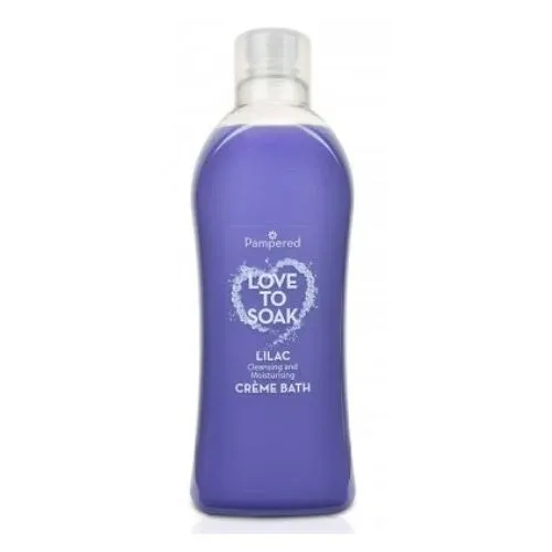 Pampered Love To Soak Lilac Creme Bath 1L