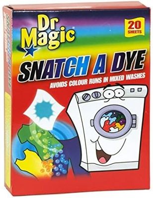 Dr Magic Snatch A Dye Laundry Colour Catcher 20 Sheets