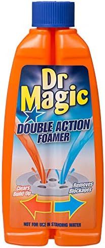 Dr. Magic Double Action Foam Cleaner 500ml Clears Build up. Removes blockages.