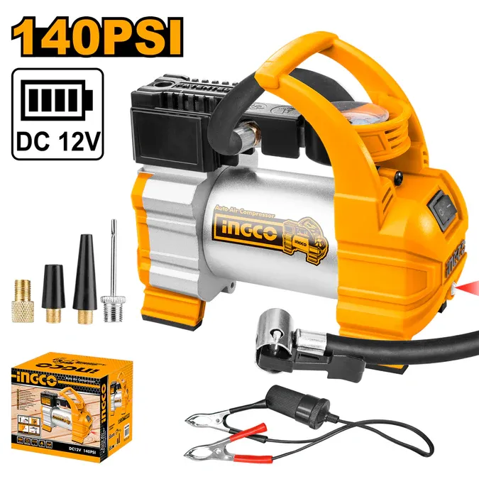 INGCO Auto Air Compressor DC 12V AAC1408