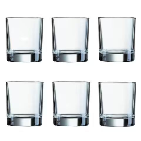 Luminarc Islande Whisky Glass 300ml Set Of 6