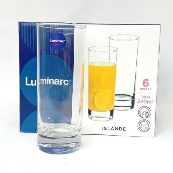 Luminarc Islande Water Glass 330ml Set Of 6