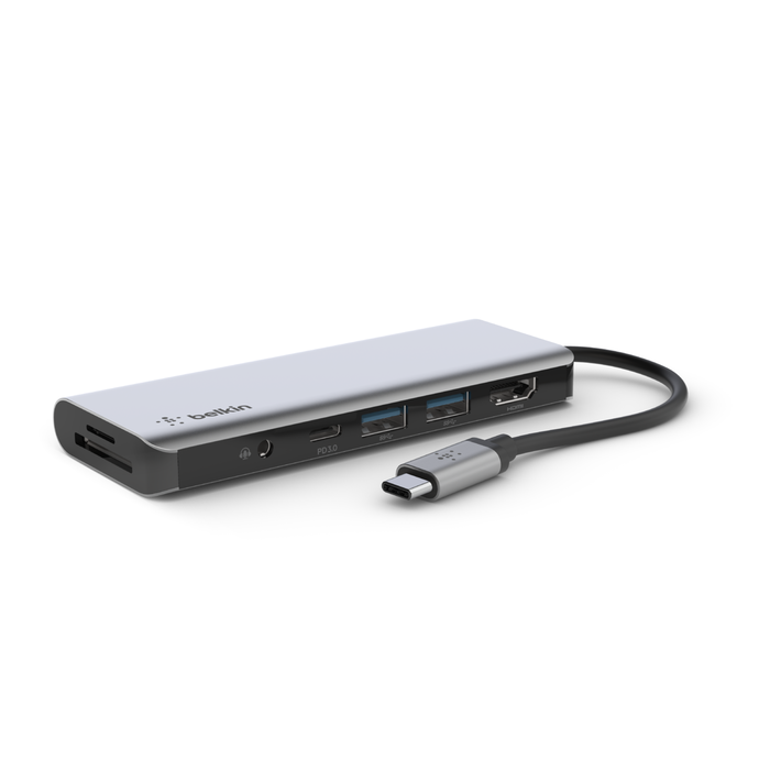 Belkin Connect USB-C 7-in-1 Multi-Port Adapter