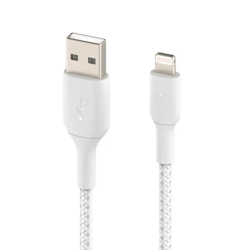 BELKIN BOOSTCHARGE USB-A TO LIGHTING CABLE 1M- CAA001BT-WHITE