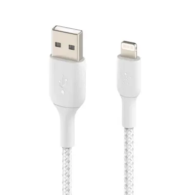 BELKIN BOOSTCHARGE USB-A TO LIGHTING CABLE 1M- CAA001BT-WHITE