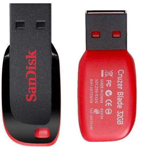 Sandisk Flash Disk Cruzer Blade 32gb