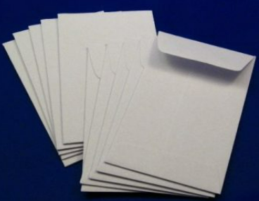 X-Ray Envelopes 444x368mm White for 35×43 film (50pcs) Economic Brand
