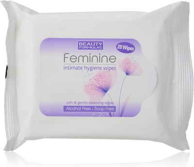Beauty Formulas Feminine Hygiene Wipes 20’s