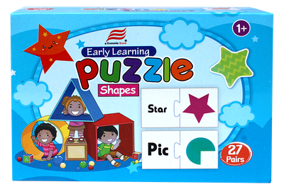 Economic Brand PUZZLE 27 PAIRS - SHAPES
