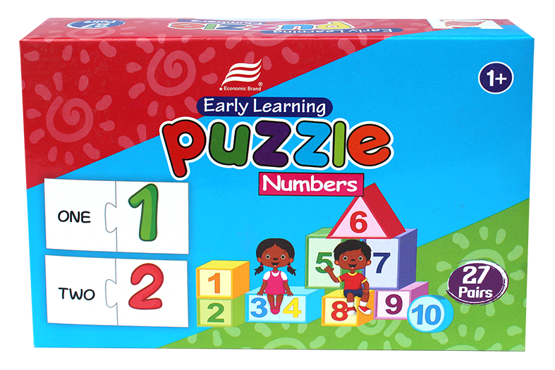 Economic Brand PUZZLE 27 PAIRS - NUMBERS