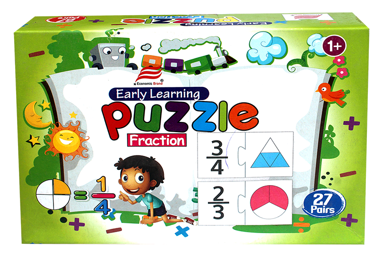 Economic Brand PUZZLE 27 PAIRS - FRACTION