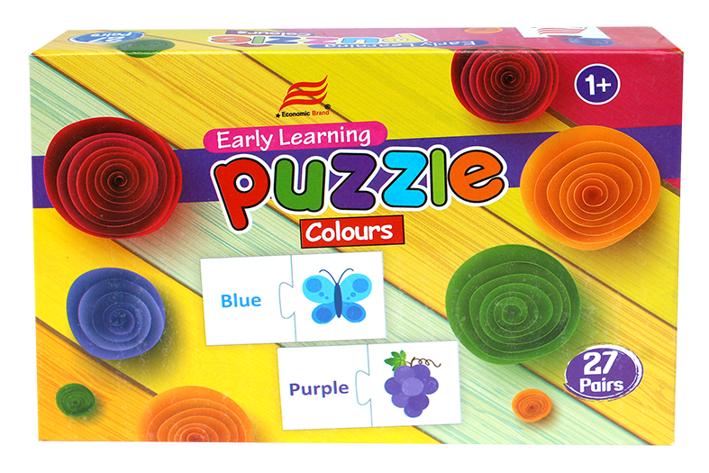 Economic Brand PUZZLE 27 PAIRS - COLOURS