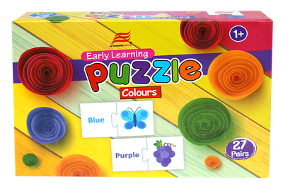 Economic Brand PUZZLE 27 PAIRS - COLOURS