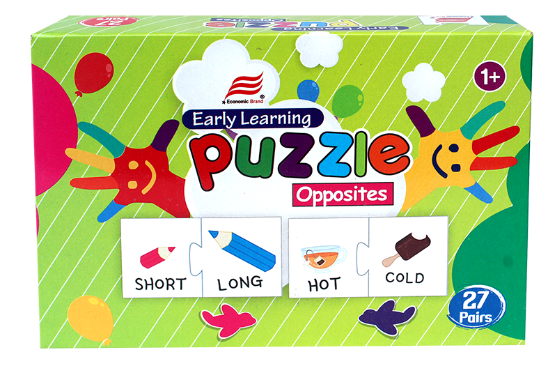Economic Brand PUZZLE 27 PAIRS - OPPOSITES