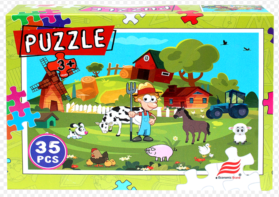 ECO PUZZLES 35 PIECE - FARM EP35N010