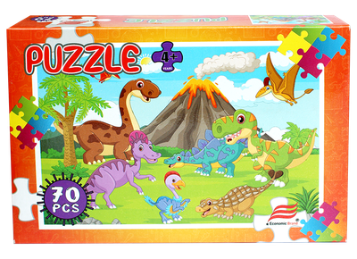 Economic Brand PUZZLES 70 PIECE - DINOSAUR EP70N004