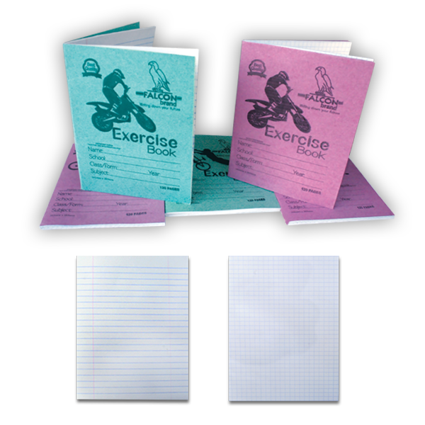 Falcon Exercise Books A5 200 Pages SL/SQ Economic Brand