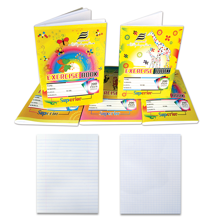 Superior A5 Exercise Books 48 pages 12pcs IRISH/MUSIC by Economic Brand
