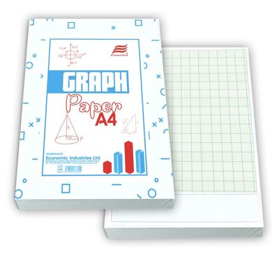 Graph Paper A4 Economic Brand BANK BANK 2mm(5 boxes) 1 Ream