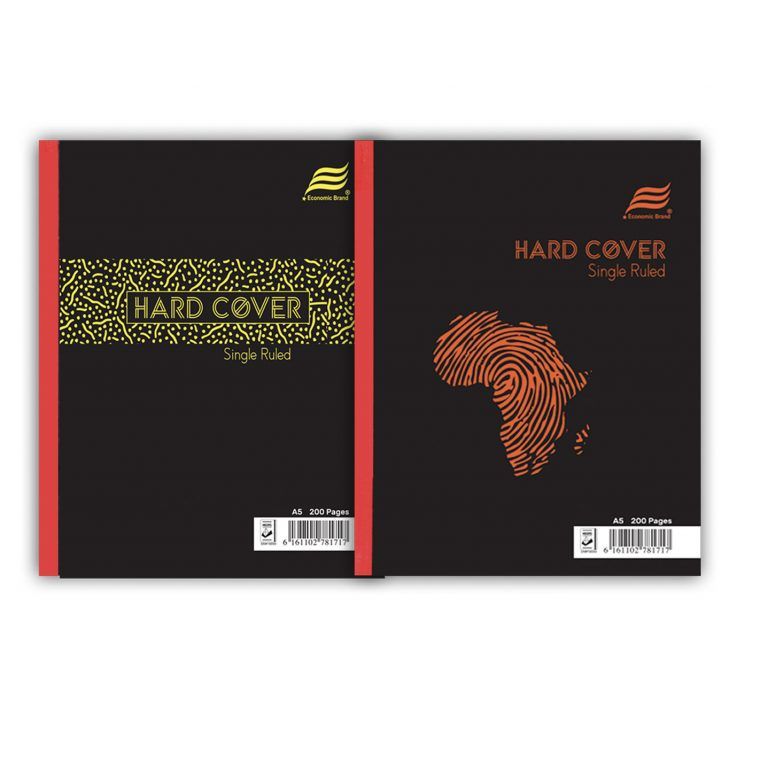 Hard Cover A6 Note Book 200  Newsprint Pages Economic Brand